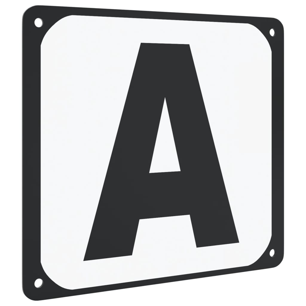 vidaXL Dressage Arena Letters 12 pcs Steel 2