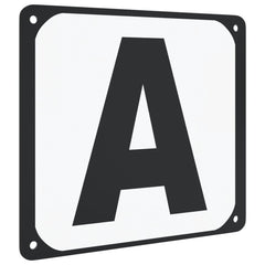 vidaXL Dressage Arena Letters 12 pcs Steel 2