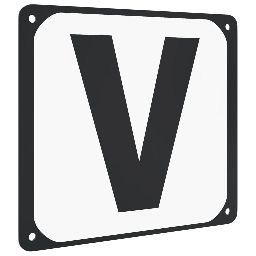 vidaXL Dressage Arena Letters 12 pcs Steel 3
