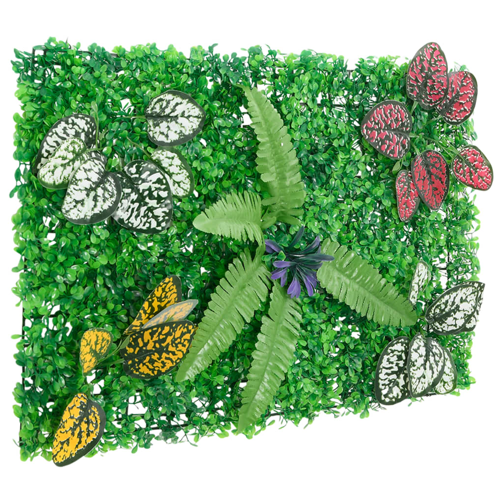 Artificial Plant Fence 6 pcs Green, image 3