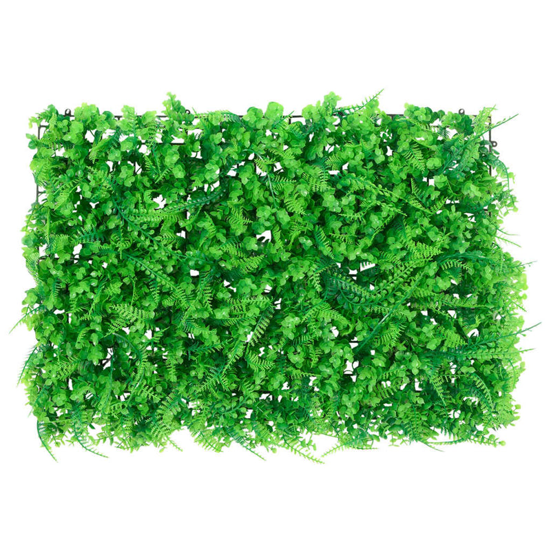  vidaXL Artificial Fern Leaf Fence 6 pcs Green 40x60 cm