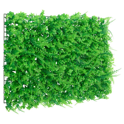  vidaXL Artificial Fern Leaf Fence 6 pcs Green 40x60 cm