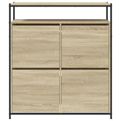 vidaXL Shoe Cabinet Sonoma Oak 5