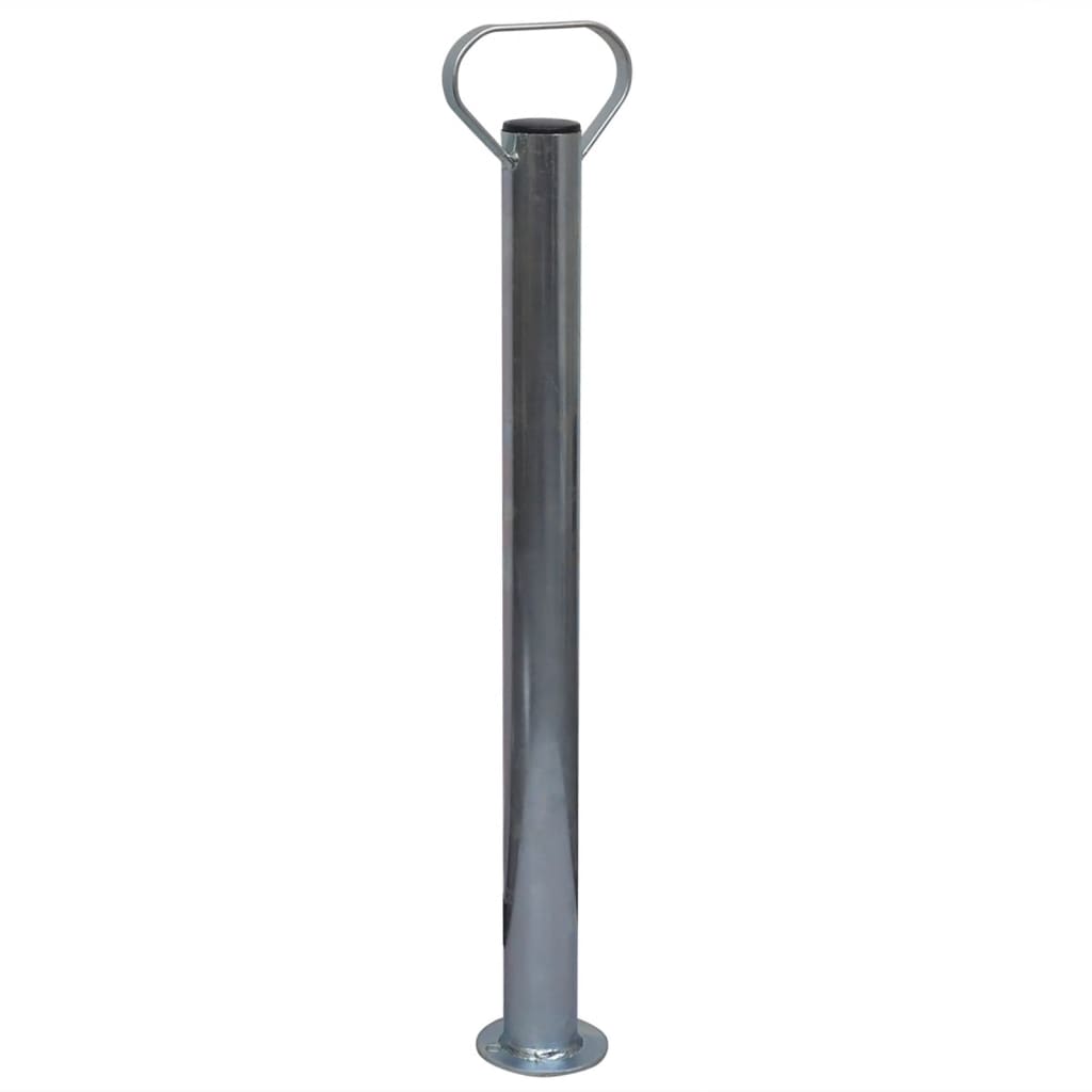 vidaXL Trailer Jack Wheel 60mm with 2 Support Tubes and 2 Split Clamps 4