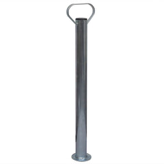 vidaXL Trailer Jack Wheel 60mm with 2 Support Tubes and 2 Split Clamps 4