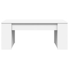 vidaXL Coffee Table White 102x55x42 cm Engineered Wood 4