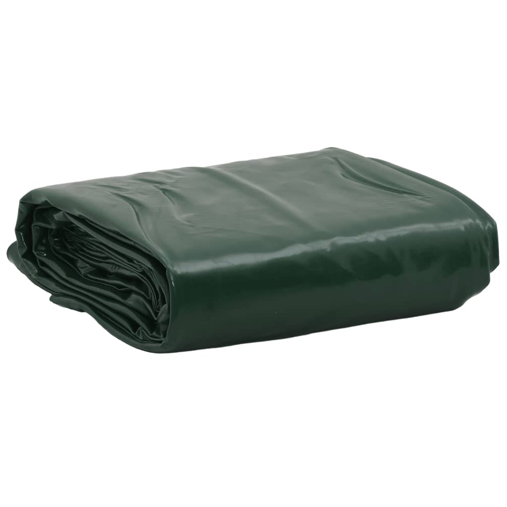 Tarpaulin 650 g/m² with Eyelets Green