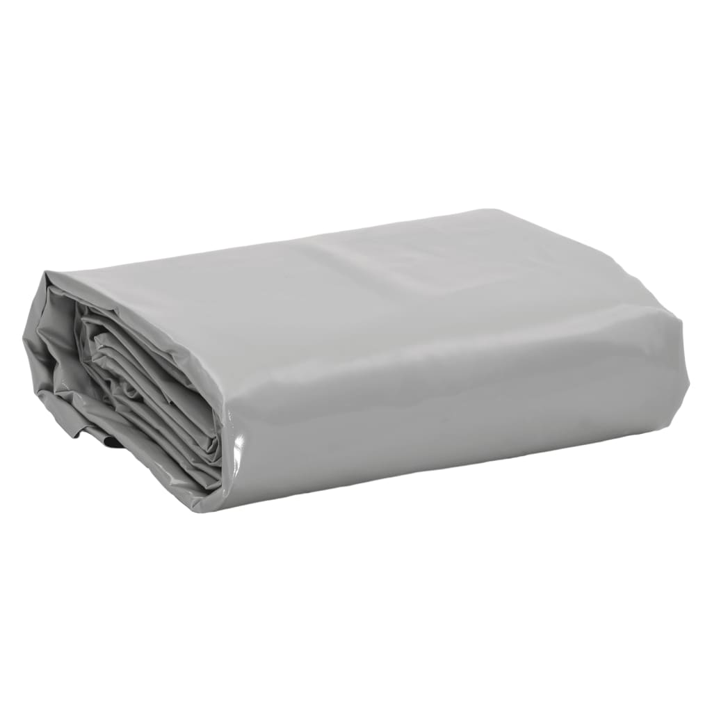 vidaXL Tarpaulin Grey 2x3 m 650 g/m² 1