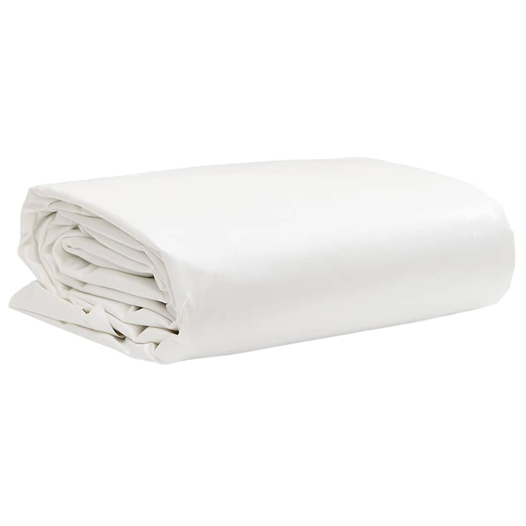 Tarpaulin without Eyelets White