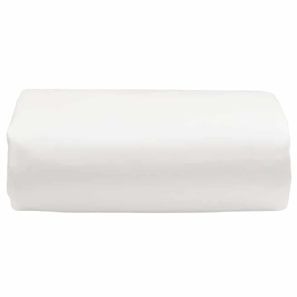 Tarpaulin without Eyelets White