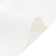 Tarpaulin without Eyelets White