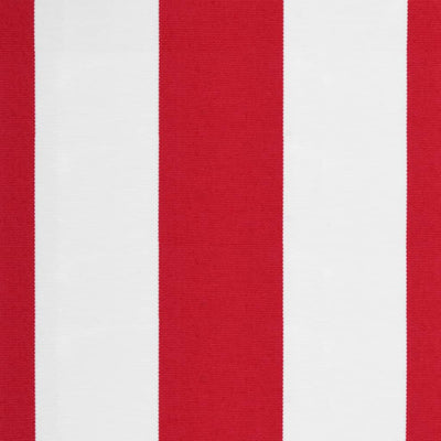 Replacement Fabric for Awning Red and White Stripe 4.5x3 m