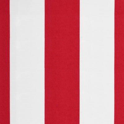 Replacement Fabric for Awning Red and White Stripe 5x3 m