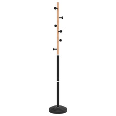 vidaXL Coat Stand Black 177 cm Powder-coated Iron 5