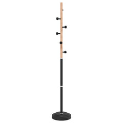 vidaXL Coat Stand Black 177 cm Powder-coated Iron 6
