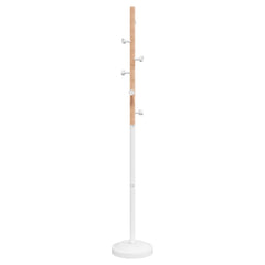 vidaXL Coat Stand White 177 cm Powder-coated Iron 6