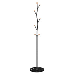 Coat Stand 177 cm Powder-coated Iron Black