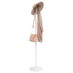 Coat Stand 177 cm Powder-coated Iron White