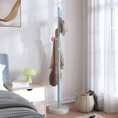 vidaXL Coat Stand Blue 172 cm Powder-coated Iron 3