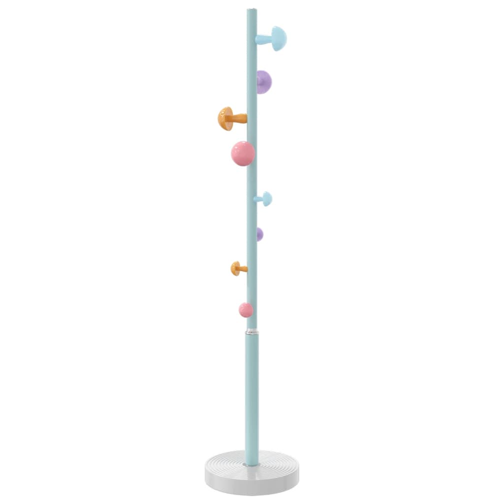 vidaXL Coat Stand Blue 172 cm Powder-coated Iron 5