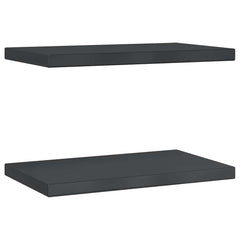 Wall Shelves 2 pcs Stainless Steel