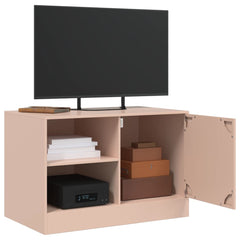 vidaXL TV Cabinet Pink 67x39x44 cm Steel 5