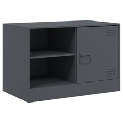 vidaXL TV Cabinet Anthracite 67x39x44 cm Steel 2