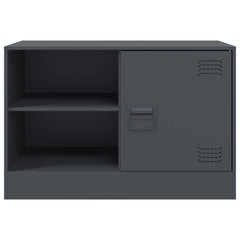 vidaXL TV Cabinet Anthracite 67x39x44 cm Steel 6