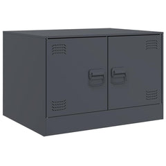 vidaXL Coffee Table Anthracite 67x50x44 cm Steel 2