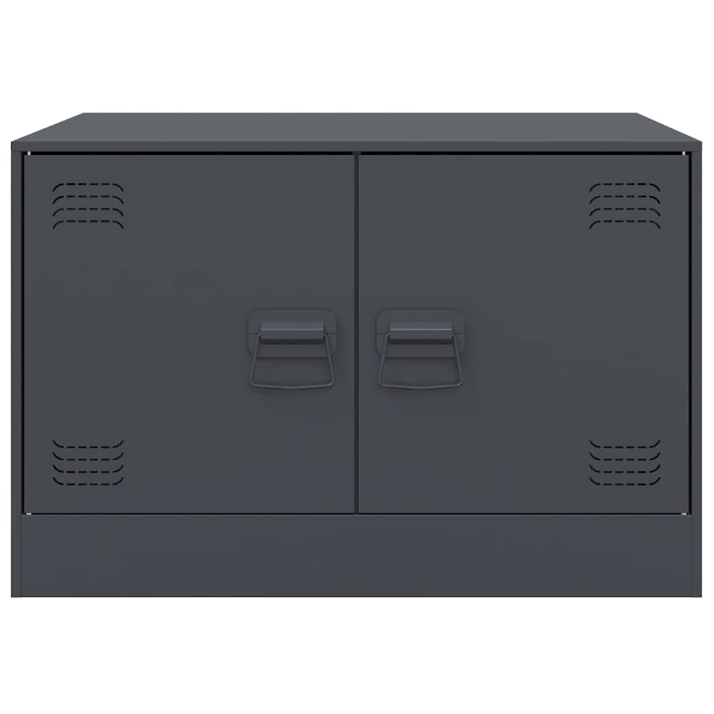 vidaXL Coffee Table Anthracite 67x50x44 cm Steel 6