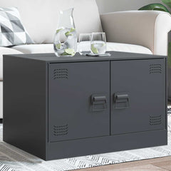 vidaXL Coffee Table Anthracite 67x50x44 cm Steel 1