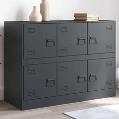 Sideboard 99x39x73 cm Steel Anthracite