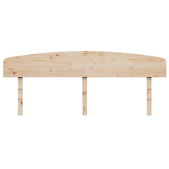 vidaXL Headboard 200 cm Solid Wood Pine 4