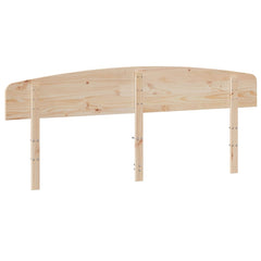 vidaXL Headboard 200 cm Solid Wood Pine 6