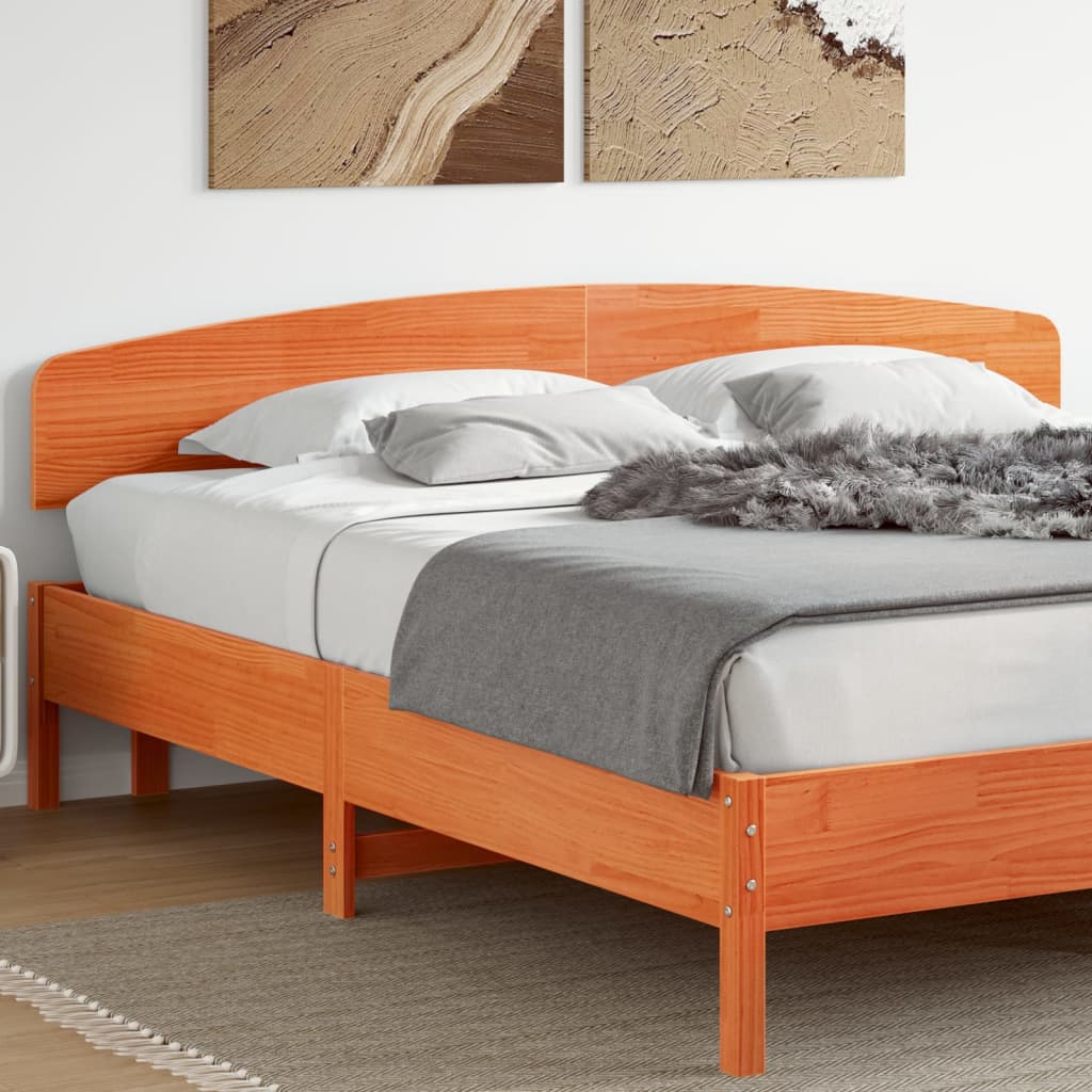 vidaXL Headboard Solid Wood Pine