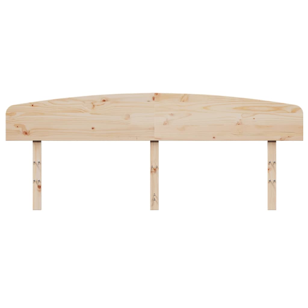 vidaXL Headboard 180 cm Solid Wood Pine 4