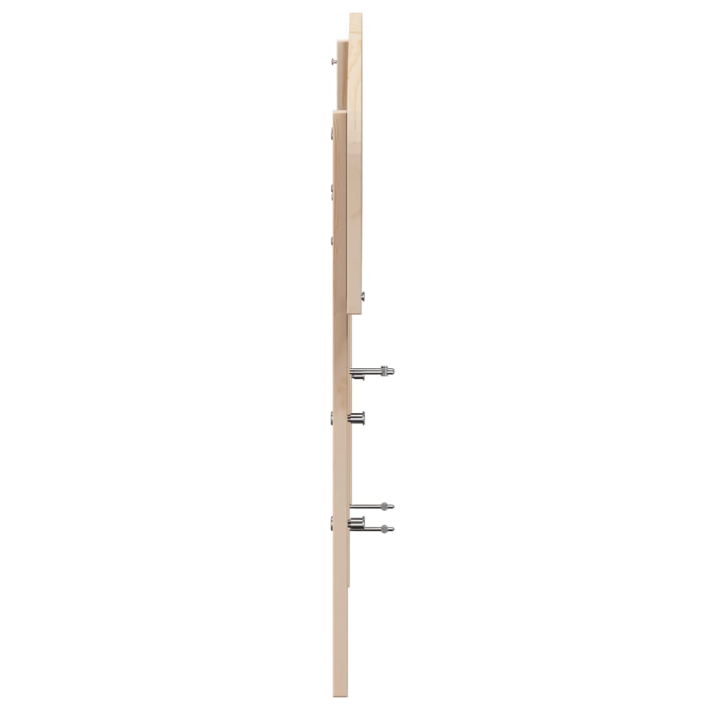 vidaXL Headboard 180 cm Solid Wood Pine 5