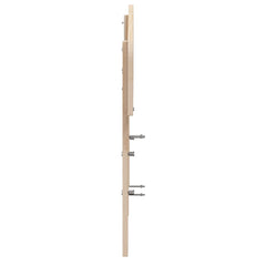 vidaXL Headboard 180 cm Solid Wood Pine 5