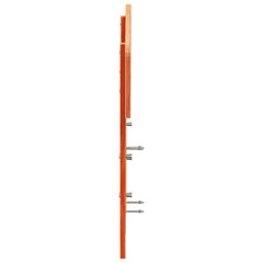 vidaXL Headboard Wax Brown 150 cm Solid Wood Pine 5