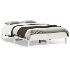 vidaXL Bed Frame without Mattress Solid Wood Pine Length 190 cm