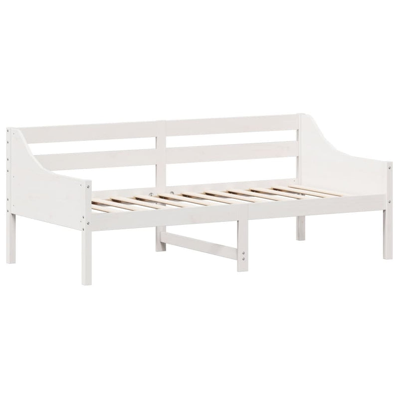 Day Bed White 75x190 cm Solid Wood Pine