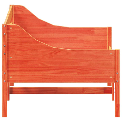 Day Bed Wax Brown 75x190 cm Solid Wood Pine