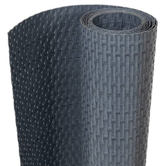 vidaXL Balcony Screen Anthracite 500x90 cm Poly Rattan 2