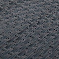 vidaXL Balcony Screen Anthracite 600x90 cm Poly Rattan 6