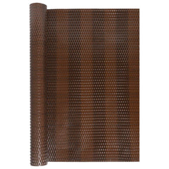 vidaXL Balcony Screen Brown and Black 400x80 cm Poly Rattan 3