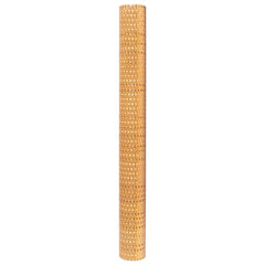 vidaXL Balcony Screen Light Brown 600x80 cm Poly Rattan 4