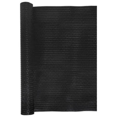 vidaXL Balcony Screen Black 300x80 cm Poly Rattan 3