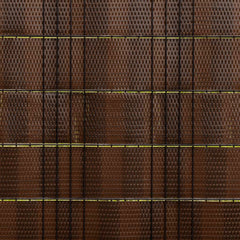 vidaXL Balcony Screens 10 pcs Brown and Black 255x19 cm Poly Rattan 6