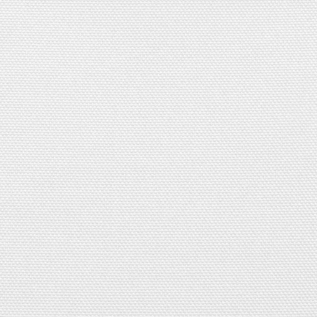 vidaXL Balcony Screen White 120x700 cm 100% Polyester Oxford 5