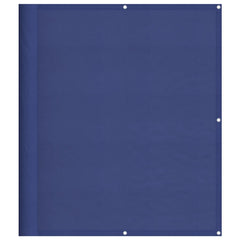 vidaXL Balcony Screen Blue 120x800 cm 100% Polyester Oxford 2